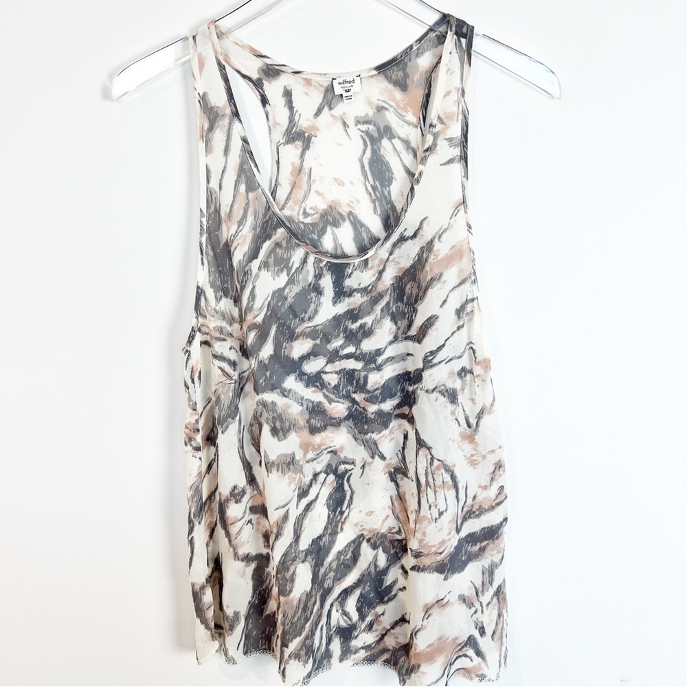 Aritzia Wilfred Silk Tank Top size L